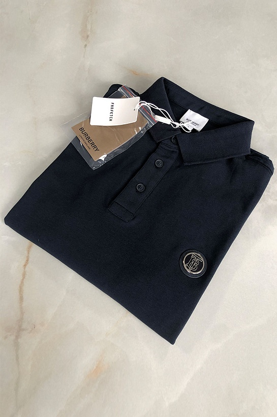 Мужское поло Burberry TB - Navy