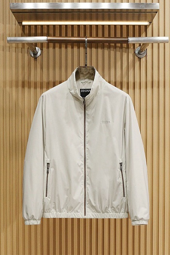 Мужская бежевая ветровка Zegna   