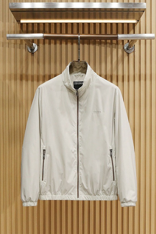 Мужская бежевая ветровка Zegna