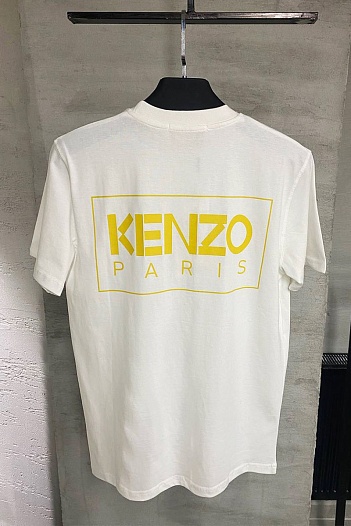 Футболка белого цвета Kenzo Pop Bouquet   