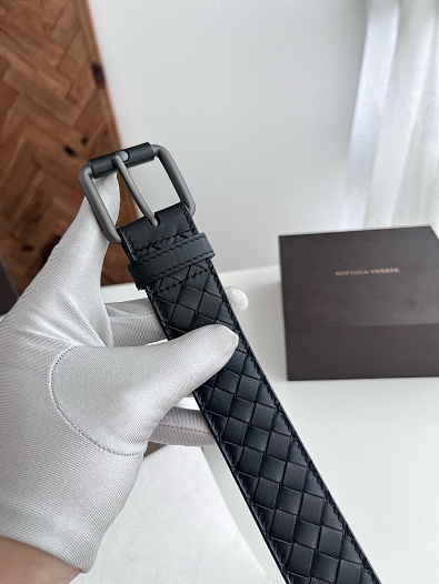 Кожаный ремень Bottega Veneta Premium (ширина 3.5 см)   