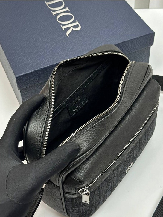 Сумка-мессенджер Dior Rider 2.0 Premium 23x17x17.5 см - Black