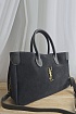 Замшевая сумка Yves Saint Laurent 39x23 см