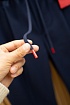 Мужские брюки синего цвета Kiton Premium