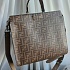 Женская кожаная сумка Fendi 30x26 см