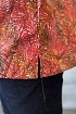 Мужская красная рубашка Dolce & Gabbana floral-print
