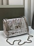 Сумка Balenciaga Monaco Premium 23x14.5x6 см - Silver