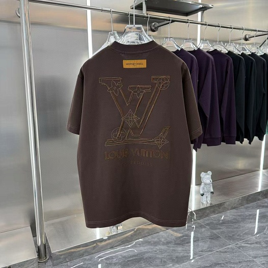 Оверсайз футболка Louis Vuitton premium   