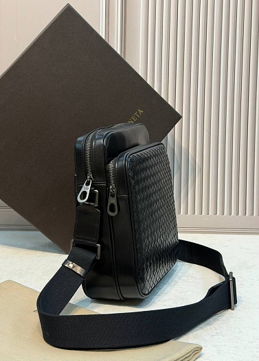 Кожаная сумка Bottega Veneta Intreccio premium 25x22x6 см   