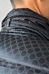 Жилет чёрного цвета Gucci GG monogram-pattern