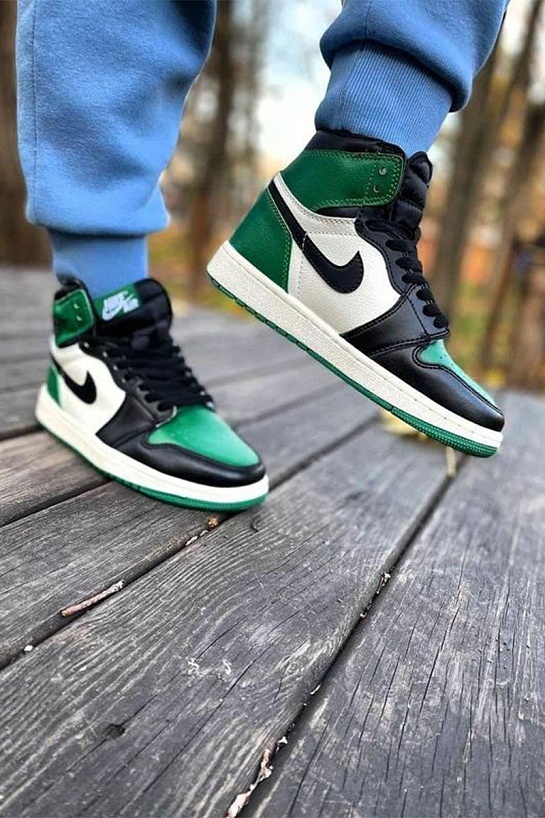 Кроссовки Nike Air Jordan 1 Retro High "Pine Green"