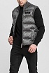 Мужской серый жилет Dior monogram all-over