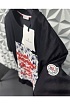 Мужская футболка белого цвета Moncler Graphic Motif