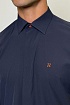 Мужская рубашка Hermes H embroidered - Navy