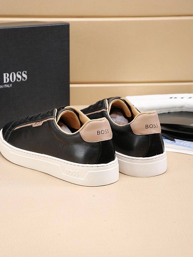 Кожаные кроссовки Hugo Boss Rhys   