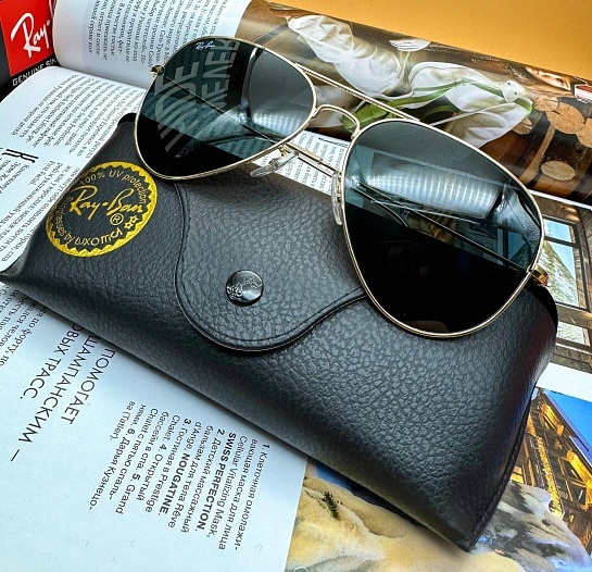 Солнцезащитные очки Ray-Ban Aviator Large Metal