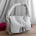 Женская сумка Balenciaga Monaco 25x20 см - White