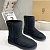 Мужские чёрные ботинки UGG Classic