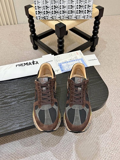 Мужские кроссовки Premiata Mase - Brown   