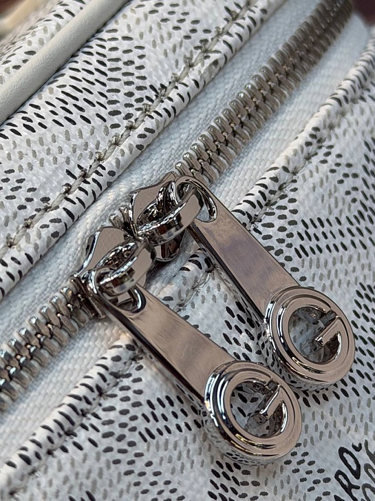 Кожаная сумка Goyard Muse Mini Vanity ​premium 16,5x10,5x8 см