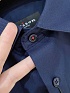 Мужская тёмно-синяя рубашка Kiton premium