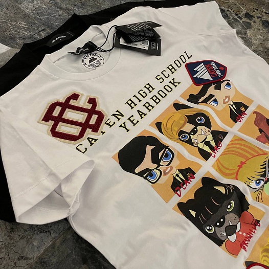 Мужская футболка Dsquared2 Patched - White   