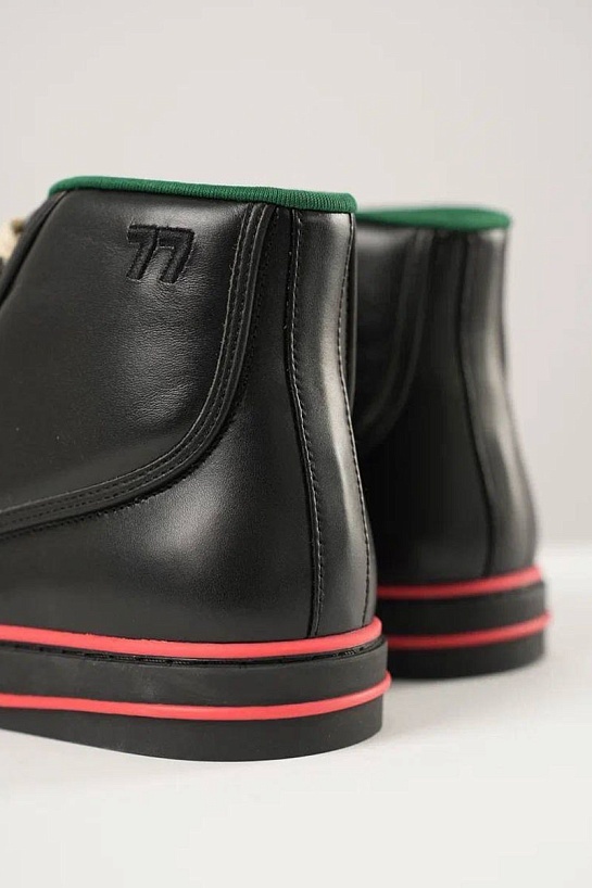 Мужские кроссовки Gucci Tennis 1977 high-top - Black