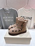 Женские ботинки с мехом Brunello Cucinelli premium - Beige