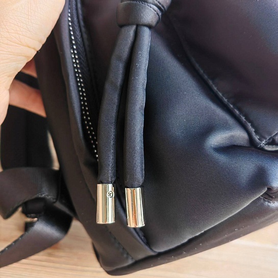 Женский нейлоновый рюкзак Karl Lagerfeld 30x23 см - Black