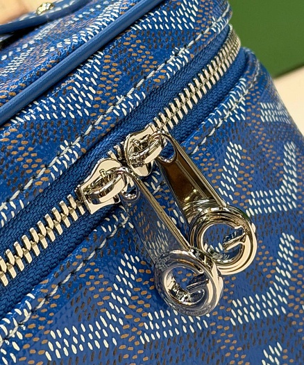 Кожаная сумка Goyard Muse Mini Vanity ​premium 16,5x10,5x8 см   