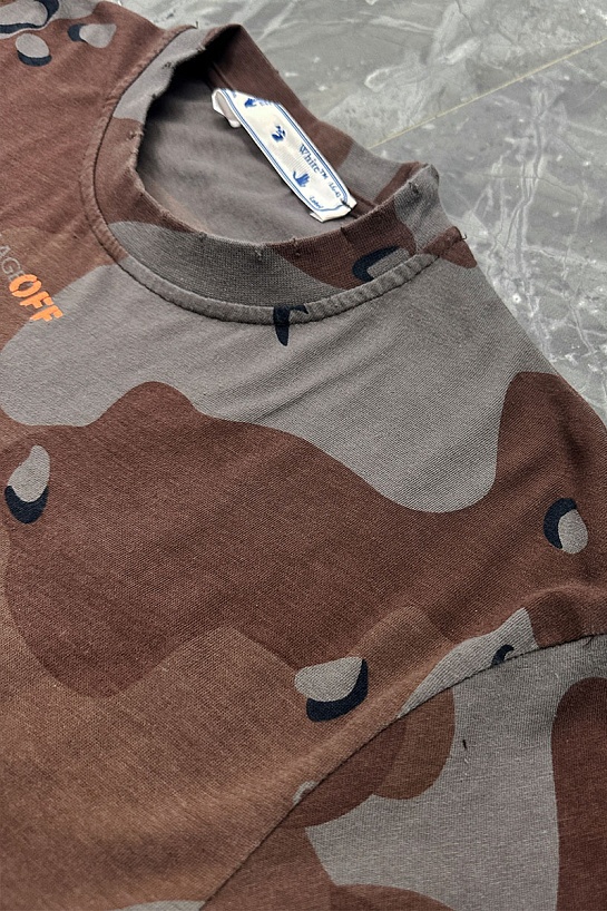 Оверсайз футболка Off-White Arrows Camo