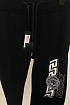 Мужские чёрные штаны Versace Greca-detail