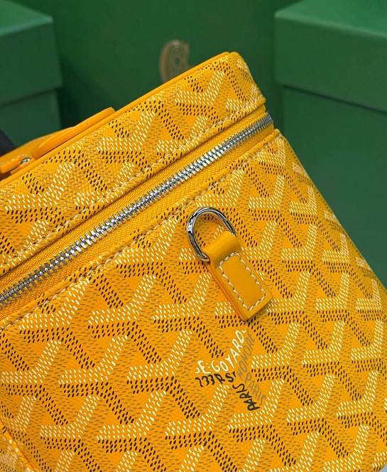 Кожаная сумка Goyard Muse Vanity Case ​premium 20x16x14 см