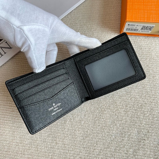 Кожаный кошелёк Louis Vuitton Marco Premium 11x8.5x1 см