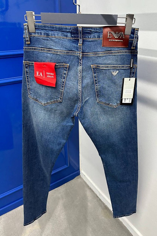 Мужские синие джинсы Emporio Armani