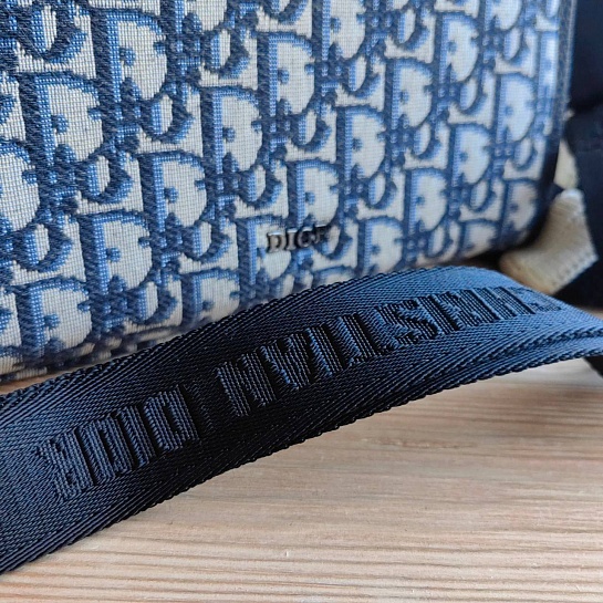 Текстильная сумка-планшет Dior 24x21 см