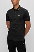 Мужское чёрное поло Hugo Boss Paddy 9