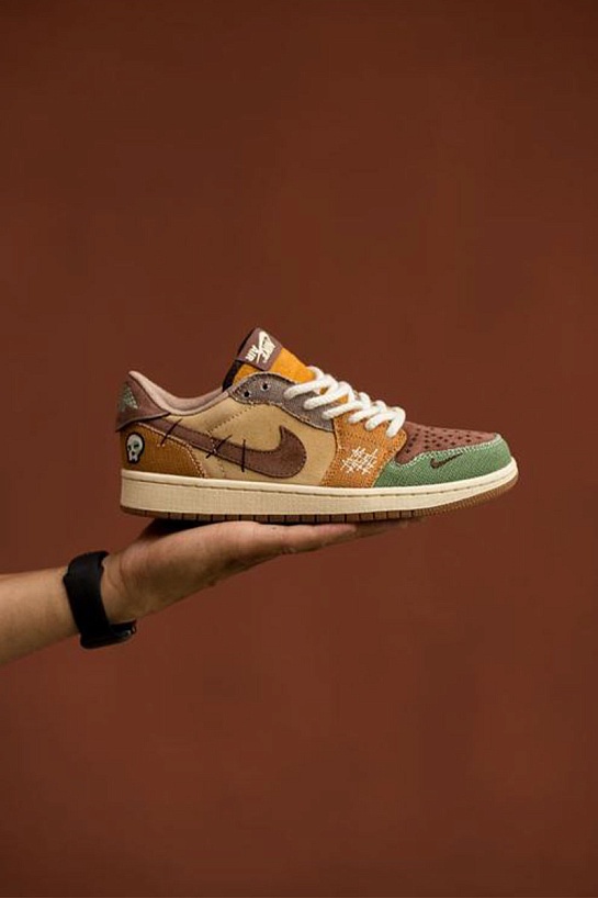 Кроссовки Nike Zion Williamson x Air Jordan 1 Low OG "Voodoo"