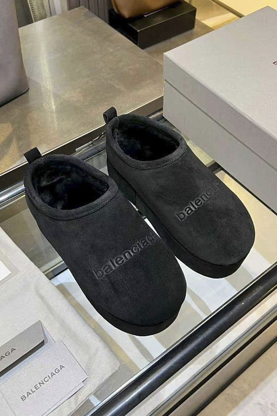 Женские ботинки сабо Balenciaga Alaska 55 premium - Black