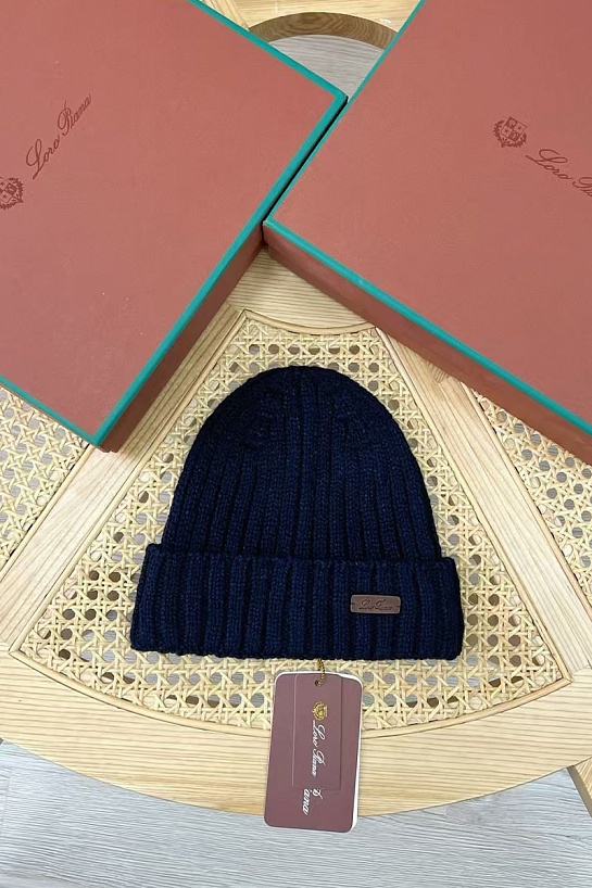 Мужская шапка Loro Piana Niseko Premium - Navy