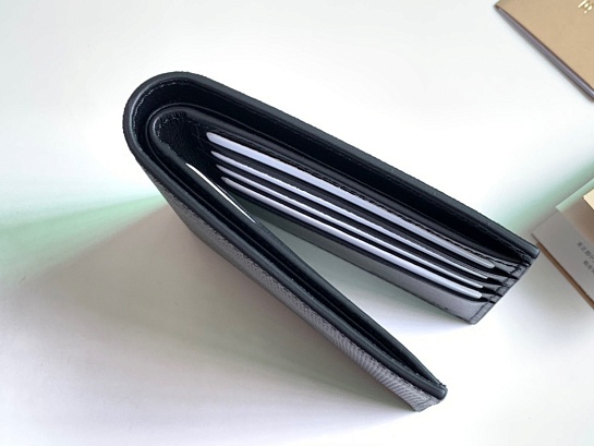 Кожаный кошелёк Burberry Premium 11x10 см