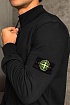 Кофта чёрного цвета Stone Island Zip-Up Compass-patch