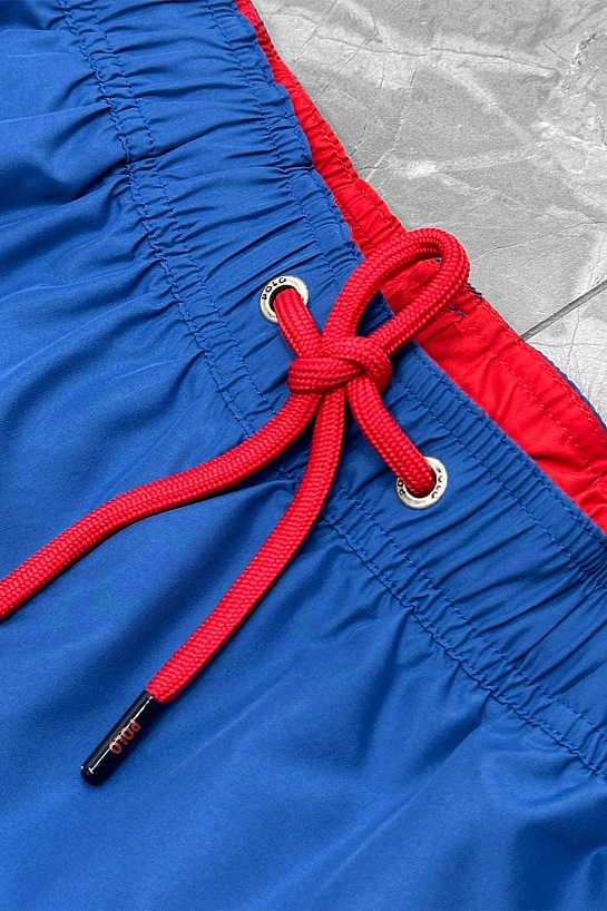 Мужские синие шорты Polo Ralph Lauren