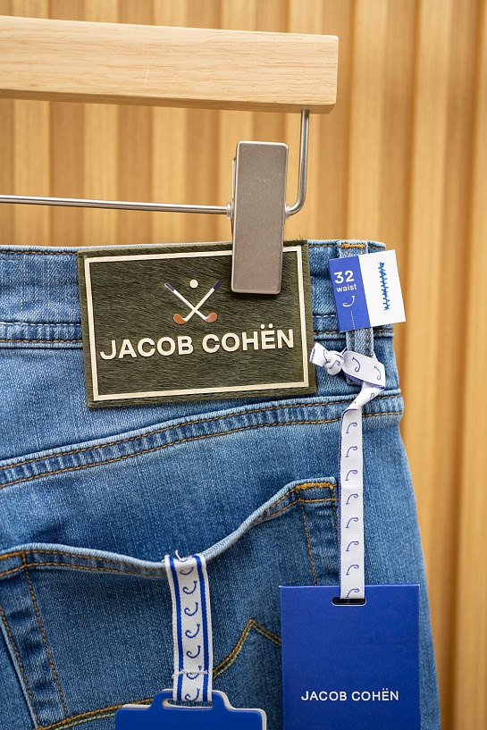Мужские синие джинсы Jacob Cohen Premium