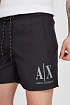 Мужские чёрные шорты Armani Exchange