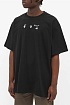 Чёрная оверсайз футболка Off-White 21SS Black Marker