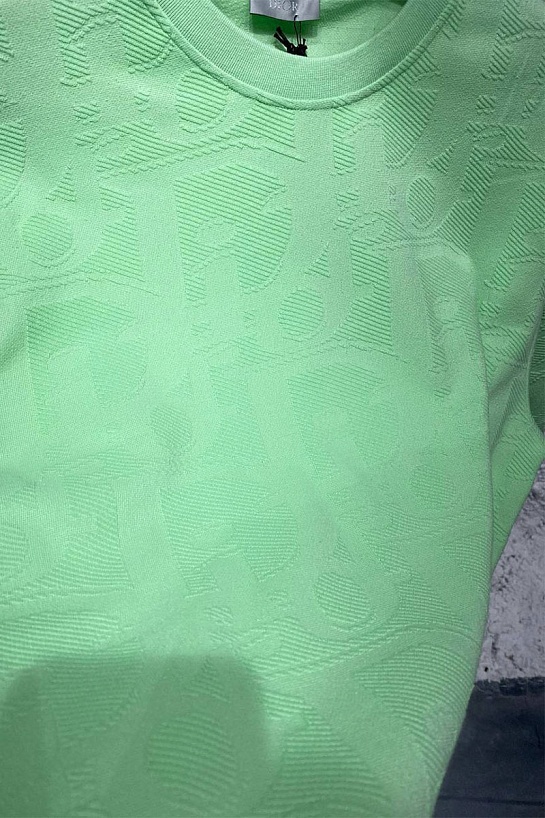 Мужская футболка Dior чёрного цвета