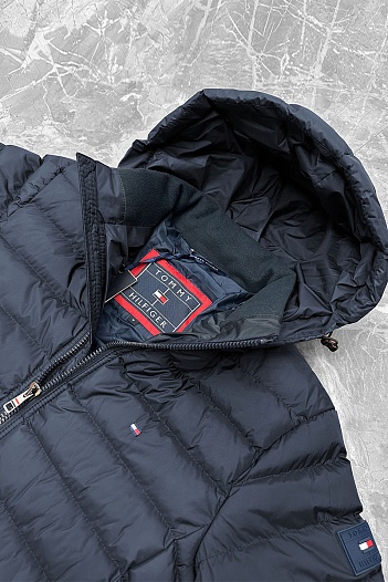 Мужская тёмно-синяя куртка Tommy Hilfiger   