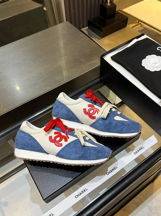 Женские кроссовки Chanel Premium