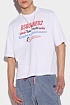 Белая футболка Dsquared2 Tow Truck